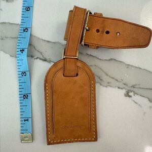 AUTHENTIC Louis Vuitton Name Luggage tag